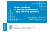 Benchmarking Vulnerability Detection Tools for Web Servicesnmsa/pdf/2010-icws-presentation.pdf · 2012-03-23 · 3 Web Services Web Services are becoming a strategic component in