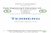 Terberg - Taylor Engineering ltd .com · Terberg quick reference parts list Terberg P/N Description Taylor Engineering P/N Remote Hand Control Unit, direct replacement; T/berg Kerbsider