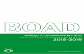 2015-2019 - boadevents STRATEGIE ENV... · 2019-03-01 · Stratégie environnement et climat 2015 - 2019 septembre 2015 BANQUE OUEST AFRICAINE DE DÉVELOPPEMENT