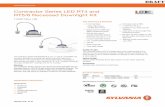 Contractor Series LED RT4 and RT5/6 Recessed Downlight Kit...housings, Airtight (AT) housings and non-IC housings. Dimming Assorted color retrofit trims, retrofit band. The Contractor
