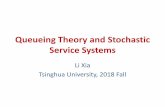 Queueing Theory and Stochastic Service Systemscfins.au.tsinghua.edu.cn/personalhg/xiali/teaching/queue_2018/lectures/... · Terminology in queueing theory • Basic element in queue