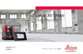 Leica 3D Disto - Surveying Equipment · 2011-09-05 · 3D Disto, Introduction 2 Introduction Purchase Congratulations on the purchase of a Leica 3D Disto. This manual contains important