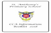 Contents Page - MOE 2017... · 2017-10-24 · 3 At St. Anthonys Primary School (SAPS), we want to develop all Anthonians not just academically, but holistically. CCA has proven to