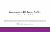 Concept note on ECA Country Profiles · 2014-06-11 · Concept note on ECA Country Profiles Task Force on Country Profiles* * This draft Concept Note was prepared by a Task Force