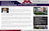 DEPARTMENT OF AEROSPACE ENGINEERING AND …DEPARTMENT OF AEROSPACE ENGINEERING AND MECHANICS Charitable Donation from Seagate The AEM Department has received another generous donation