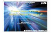 Current Status of Proton Beams Therapy in Japan #21 Current Status of Proton Beams Therapy in Japan #2 The Japan – Russia Cooperation Seminar April 30, 2013 (Tue)-Moscow, Russia