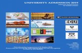 UNIVERSITY ADMISSION 2011 · 2017-03-17 · apply through TISC but submit their portfolios directly to the Student Centre at Murdoch University. Portfolios will be assessed by academic