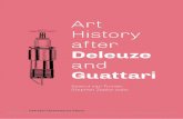 Reprint from Art History after Deleuze and Guattari - ISBN ......describes music and tragedy and Warburg painting and sculpture, Deleuze describes the procedure of art as based on