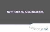 New National Qualifications - College Development Network · National 2 National 1 Graded A-D Graded A-D Graded A-D Pass/Fail Pass/Fail Pass/Fail Pass/Fail ... Structure National