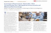 Comprehensive Hands-On Training for Biopharmaceutical … · 2017-04-22 · 16 BioProcess International 13(8) September 2015 cleaning/sanitization and step yield calculation. In addition,