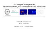 3D Shape Analysis for Quantification, Classification and ... · In International Conference on Image Analysis and Processing, 2009. [6] Automatic 3D Shape Severity Quantification