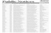 Public Notices - Business Observer...PAGE 25 MAY 27, 2016 - JUNE 2, 2016 Public Notices PAGES 25-68 BUSINESS OBSERVER FORECLOSURE SALES PINELLAS COUNTY Case No. Sale Date Case Name
