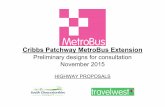 Cribbs Patchway MetroBus Extension - Amazon S3 · Cribbs Patchway MetroBus Extension Zone 4 0 10 20 30 40 50 SCALE 1:500 (A1) SCALE 1:1000 (A3) METRES San Andreas Roundabout H i g