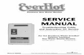 SERVICE MANUAL...1 SERVICE MANUAL Tankless Gas Water Heater Troubleshooting Guide and Instruction for Service (To be performed ONLY by qualified service providers) For the Bradford