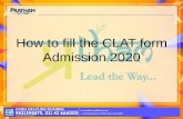 How to fill the CLAT form Admission 2020 · on the CLAT 2020. CLICK HERE. Register As New User • Click on the REGISTER button to register yourself as a new user. CLICK HERE TO REGISTER.