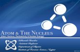 Atom & The Nucleussubhasishchandra.com/.../2018/02/Atom-and-Nucleus.pdf · 2018-02-14 · Atom & The Nucleus (Atom, Nucleus ... in simple whole-number ratios to form chemical compounds.