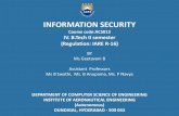 INFORMATION SECURITY IS_PPT_CSE.pdfCLOs Course Learning Outcome CLO1 Understand the different types of attacks, security mechanisms, security services. CLO2 Explain various substitution