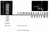 Communication Systems - Fourth Edition · Title: Communication Systems - Fourth Edition Author: Simon Haykin Keywords: 2001 Wiley ISBN: 0-471-17869-1 Created Date: 2/18/2006 3:42:53