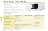 San Ace Controller · Reduces system power consumption and fan noise For PWM fan speed control, a PWM control circuit needs to be newly designed and configured. By using this product,