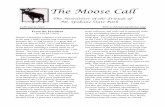 The Moose Call - Mount Spokane State Parkmountspokane.org/images/TheMooseCall2017.pdfThe Moose Call The Newsletter of the Friends of Mt. Spokane State Park February 2017 Www.MountSpokane.org