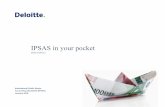 IPSAS in your pocket · IPSAS 17 Property, Plant and Equipment IAS 16 IPSAS 18 Segment Reporting IAS 14 IPSAS 19 Provisions, Contingent Liabilities and Contingent Assets IAS 37 IPSAS