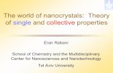 The world of nanocrystals: Theory of single and collective ...people.bu.edu/theochem/imagemenu/past_talks/pdfs/20022003/rabani.pdf · The world of nanocrystals: Theory of singleand