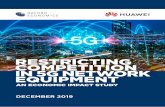 RESTRICTING COMPETITION IN 5G NETWORK EQUIPMENTresources.oxfordeconomics.com/hubfs/Huawei_5G_2019_report_V10.pdf3.1 What happens if Huawei is restricted from competing? 14 3.2 Our
