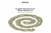Lola Greeno Necklace...Lola Greeno – Necklace, 2001, maireener shells Lola Greeno, born in 1946 on Cape Barren Island Tasmania, is an Aboriginal shell necklace maker, sculptor, installation