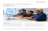 Foglight for Cross-Platform Databases - Quest...Foglight for Sybase • Workload analysis — Diagnose and tune top SQL, procedures, hash, users, sessions and tables. • Replication