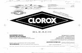 U.S. EPA, Pesticide Product Label, CLOROX BLEACH, 02/17/1999 · CLOROX® bleach In accordance with PR Notice 82-2. Based on Draft Labeling Dated For a cleaner, fresher laundry and