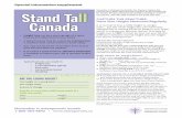 Special information supplement - Osteoporosis · PDF file have Your height Measured regularly It is normal to lose a little height as we get older but too much height loss can mean