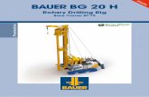 BAUER BG 20 H · The BAUER B-Tronic system allows completion of construction tasks in a reliable and accurate manner, even under extreme operating conditions. – The high-resolution