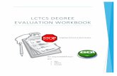 LCTCS DEGREE EVALUATION WORKBOOK...Step #3: SSB Format When Using Different Tools Example #1: Courses all built in area(s) without rules Pro: Student and Advisor can see the subject