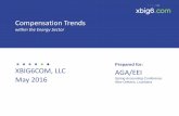 Compensation Trends...Compensation Trends within the Energy Sector XBIG6COM, LLC May 2016 Prepared for: AGA/EEI Spring Accounting Conference New Orleans, Louisiana