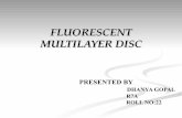 FLUORESCENT MULTILAYER DISC - 123seminarsonly.com · FMD RECORDING Technology used: WORM (Write Once Read Many) A series of rewritable discs called FMD WORM Two rules to be followed