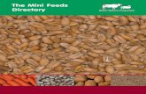 The Mini Feeds Directory - AHDB Beef & Lambbeefandlamb.ahdb.org.uk/wp...b_mini-feeds-directory... · Part of a balanced ration Alternative feeds rarely provide a complete feeding
