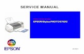 SERVICE MANUAL - Diagramas dediagramas.diagramasde.com/otros/Epson Stylus Photo 875DC Service Manual.pdfCHAPTER 1. PRODUCT DESCRIPTIONS Provides a general overview and specifications
