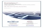 Blue Coat Systems, Inc. ProxySG 600 Appliance · 2018-09-27 · Blue Coat Systems, Inc. ProxySG 600 Appliance Models: ProxySG 600-10, 600-20, 600-35 Hardware Version: 090-02911, 090-02912,