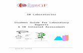 Student Guide to IB Laboratory Reports and Grades · Web viewStudent Guide for Laboratory Reports & IB Internal Assessment Quick Guide to Lab Report Sections WRITE ON ONE SIDE OF