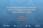 Swine H1 Clade ASV2017 web - Influenza Research …...An automated global clade classification tool for H1 hemagglutinin genes from swine influenza A viruses Yun Zhang J. Craig Venter