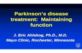 Parkinsonâ€™s disease treatment: Maintaining ... Parkinsonâ€™s disease treatment: Maintaining function