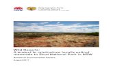 Wild Deserts: A project to reintroduce locally extinct mammals to … · 2018-04-19 · Cover photo – Red siliceous sand dunes within the Sturt National Park (Rebecca West / Reece