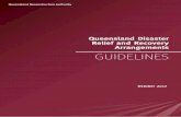 Queensland Disaster Relief and Recovery Arrangements … · 2018-10-29 · Queensland Disaster Relief and Recovery Arrangements Guidelines October 2017 Page 1 Preface The Queensland