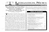 PUBLISHED BY THE LITIGATION SECTION OF THE VIRGINIA … · insolvent, the Association steps in to defend and indemnify the claim. It is a guardian for insured people, making sure