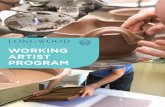 WORKING ARTIST PROGRAM - Longwood University · PAPER MAKING & BOOK BINDING LU Design in Craft Longwood University’s Post-Baccalaureate Program aka the “Working Artist Program”