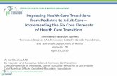 Improving Health Care Transitions from Pediatric to Adult ...Improving Health Care Transitions from Pediatric to Adult Care – Implementing the Six Core Elements of Health Care Transition