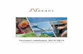 Compact catalogue 2014/2015 - Elpro-Energo · Compact catalogue 2014/2015 Nexans Power Accessories Germany GmbH. Technical instructions and application information The data given