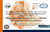 Sanitation Microplanning a Road- Map to Achieve the SDGs for WWD.pdfMap to Achieve the SDGs Ekram Redwan, Director, Hygiene and Environmental Health, Ministry of Health ... (from the