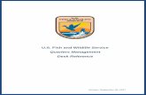 U.S. Fish and Wildlife Service · 2018-05-23 · U.S. Fish and Wildlife Service Quarters Management Desk Reference Guide 4 . Public Law 88-459 (5 USC 5911) authorizes agencies to