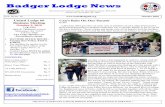 October 2018 Badger Lodge Newsunitedlodge66.org/wp-content/uploads/2018/09/October-2018-Badger-Lodge... · 09-10-2018  · Nurse Case Managers (NCM). At some point you will show up